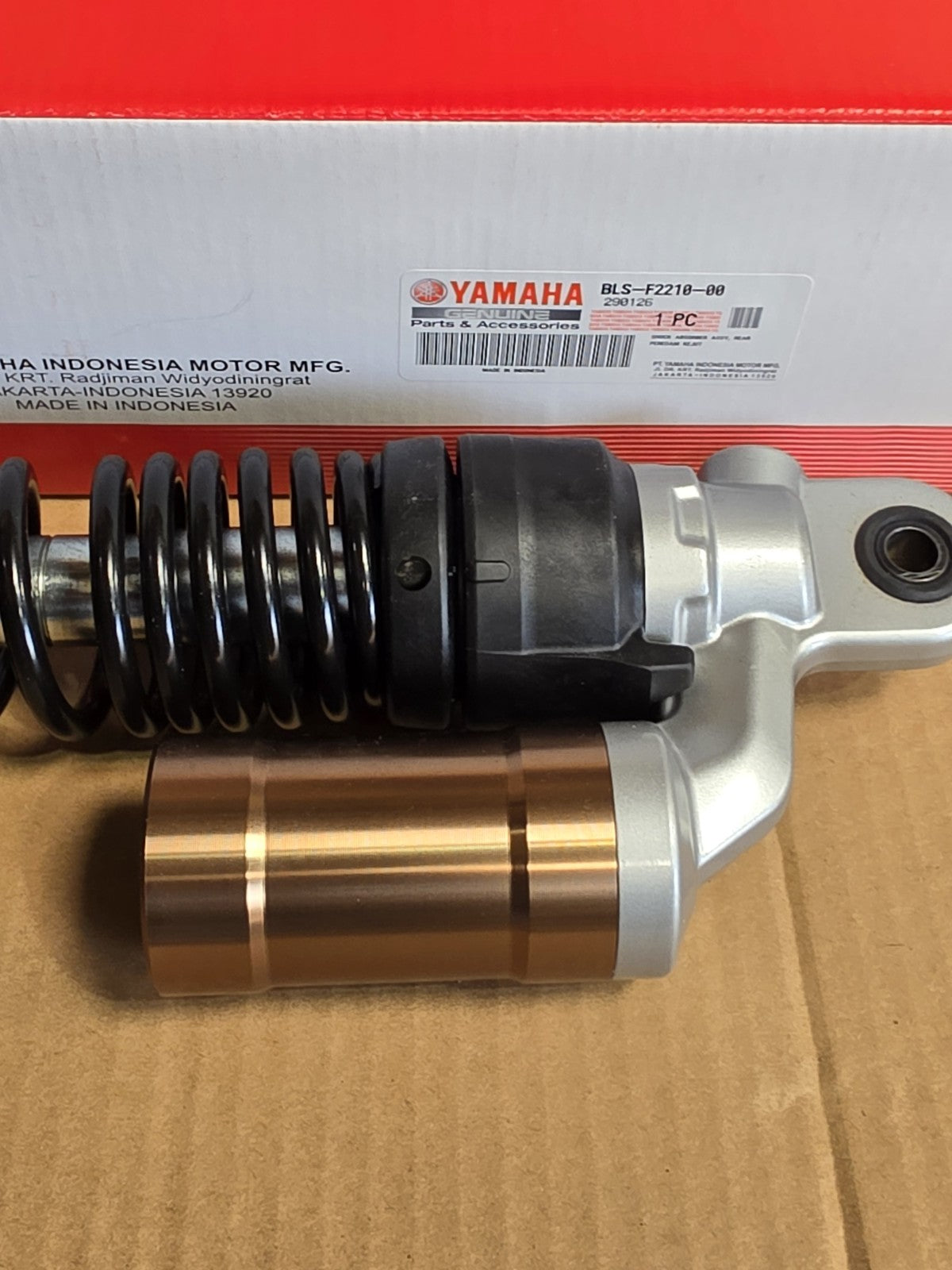 GENUINE YAMAHA All NEW NMAX 150 155 CONNECTED R&L SHOCK ABSORBER  BLS-F2210-00 