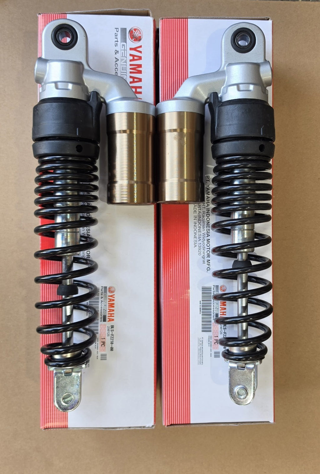 GENUINE YAMAHA All NEW NMAX 150 155 CONNECTED R&L SHOCK ABSORBER  BLS-F2210-00 