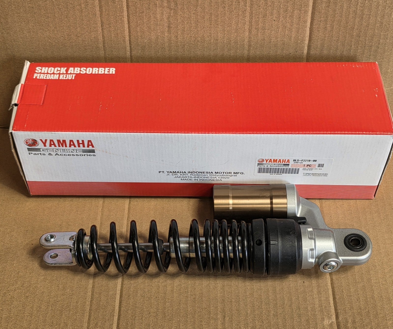 GENUINE YAMAHA All NEW NMAX 150 155 CONNECTED RL SHOCK ABSORBER KYB BLS-F2210-00