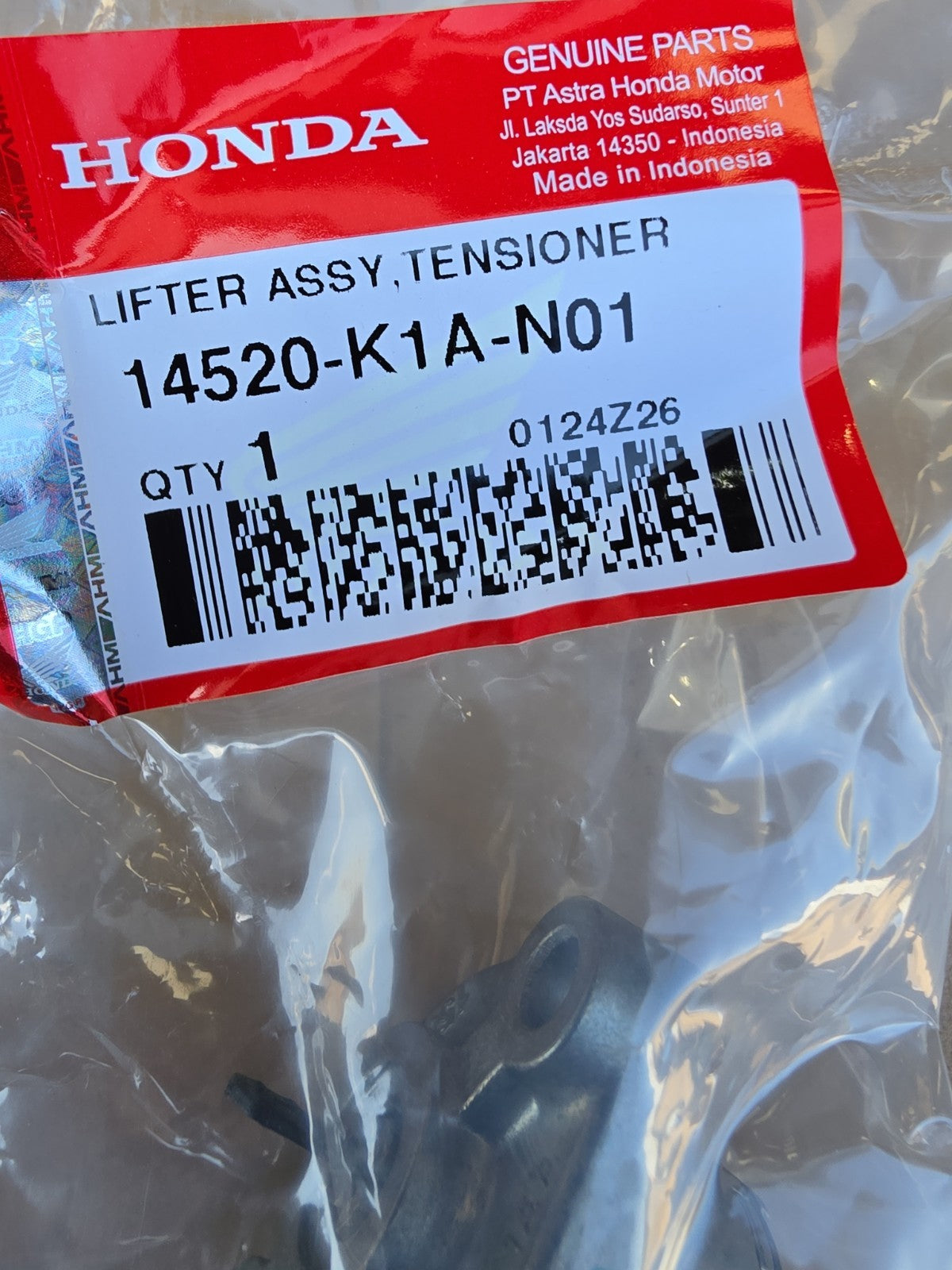 Honda Genuine PART LIFTER TENSIONER For Honda 2010-2020 - 14520-K1A-N01