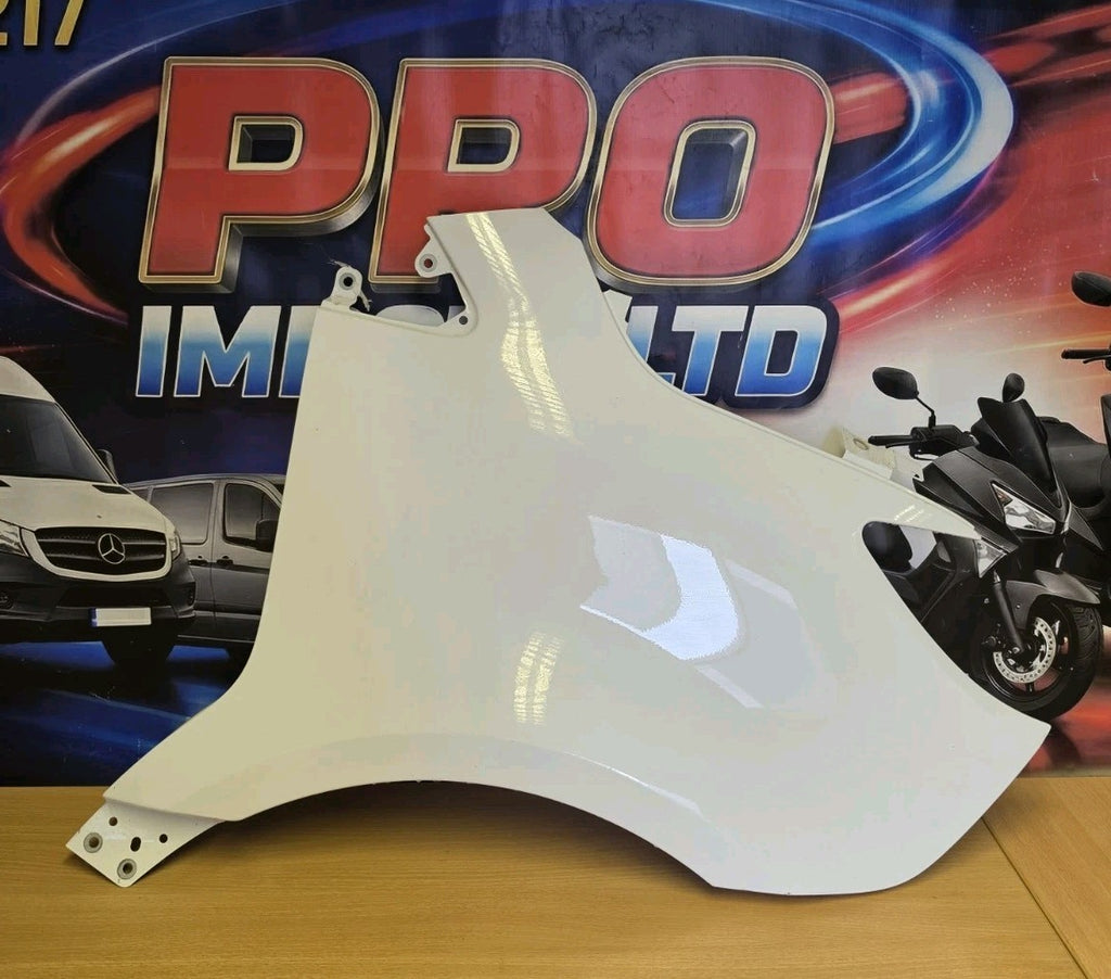 MERCEDES BENZ SPRINTER 2018-24 W907 DRIVER SIDE FRONT RIGHT WING PANEL WHITE