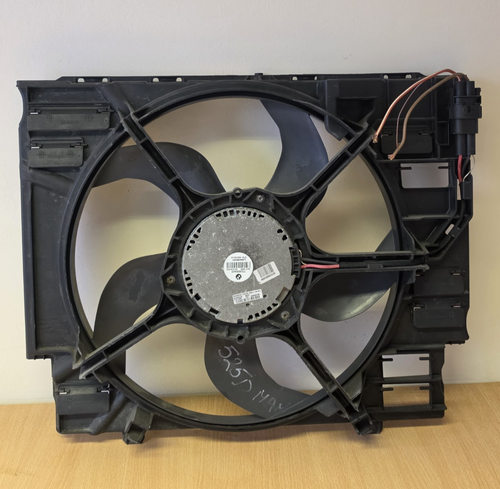 BMW 5 E60 E61 Radiator Cooling Fan Diesel 7726010401 L8436001 6726010105 2008-17