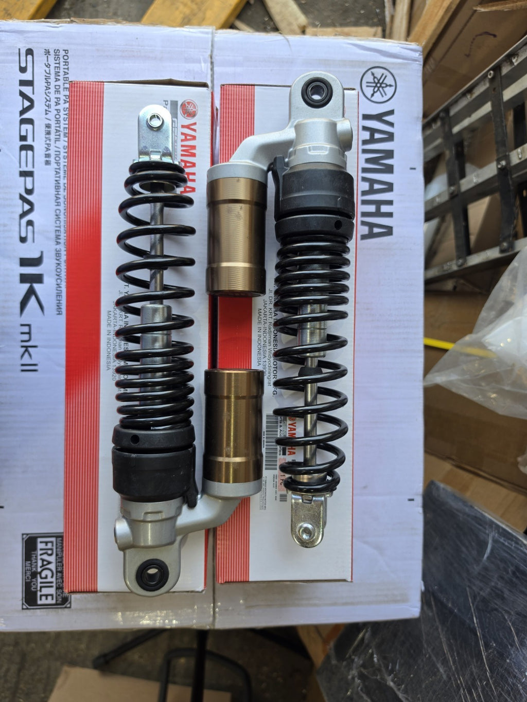 GENUINE YAMAHA All NEW NMAX 150 155 CONNECTED R&L SHOCK ABSORBER  BLS-F2210-00 