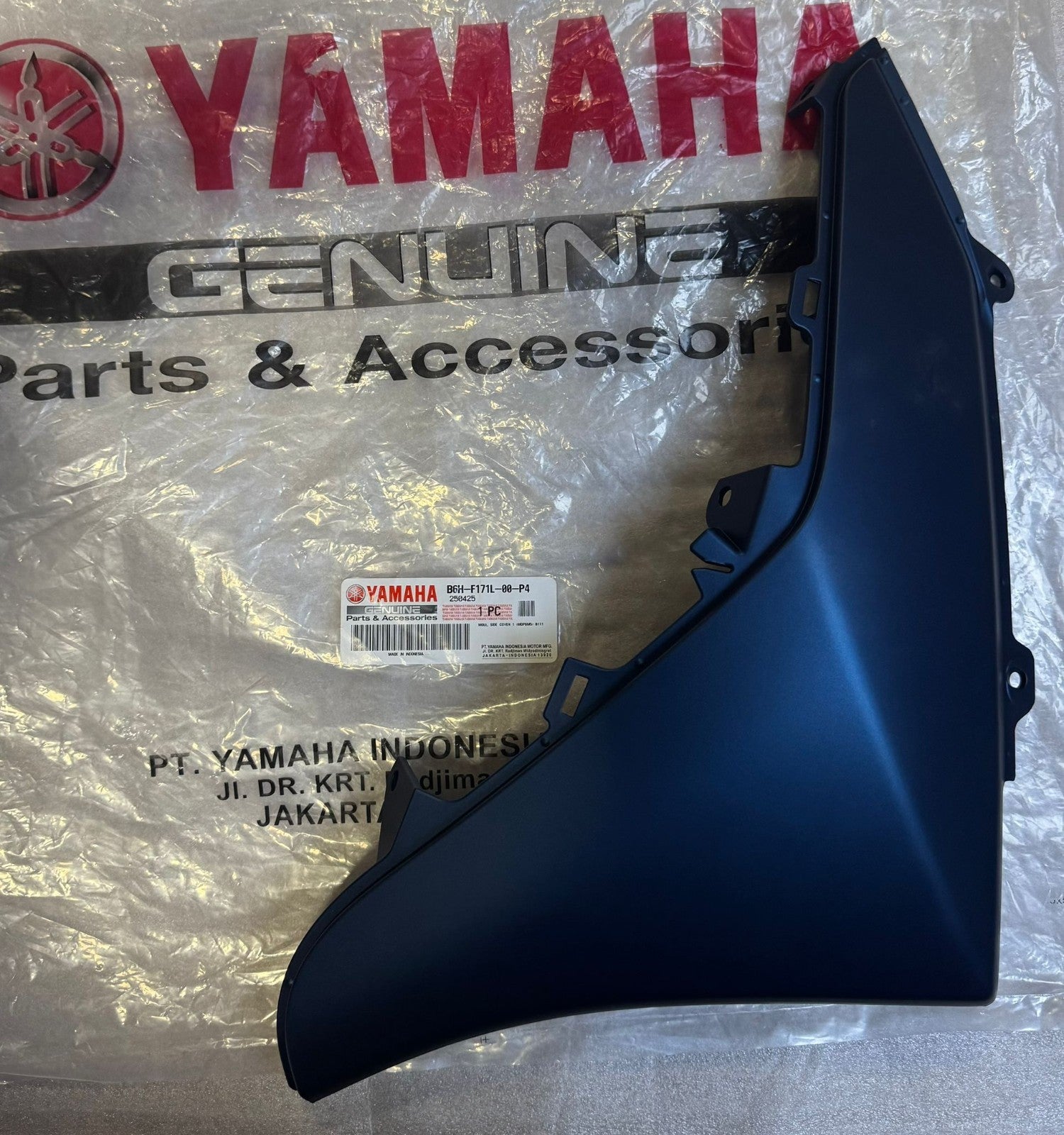 Fits Yamaha NMax Left Side Lower Mole Cover Left B6H-F171M-00-P4 2021-2024 Matte