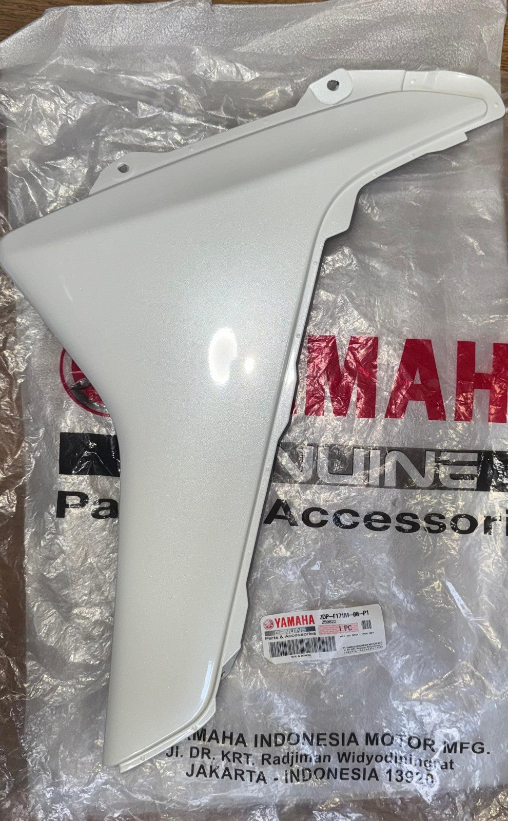 Genuine Yamaha NMAX  125 NMAX125 2015-2020 Lower Right Belly Panel 2DP-F171-M00