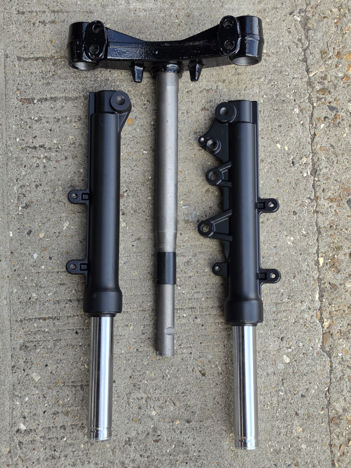 Yamaha Nmax Front FORKS AND YOKE COMPLETE SETN-MAX B6H 2021-2024