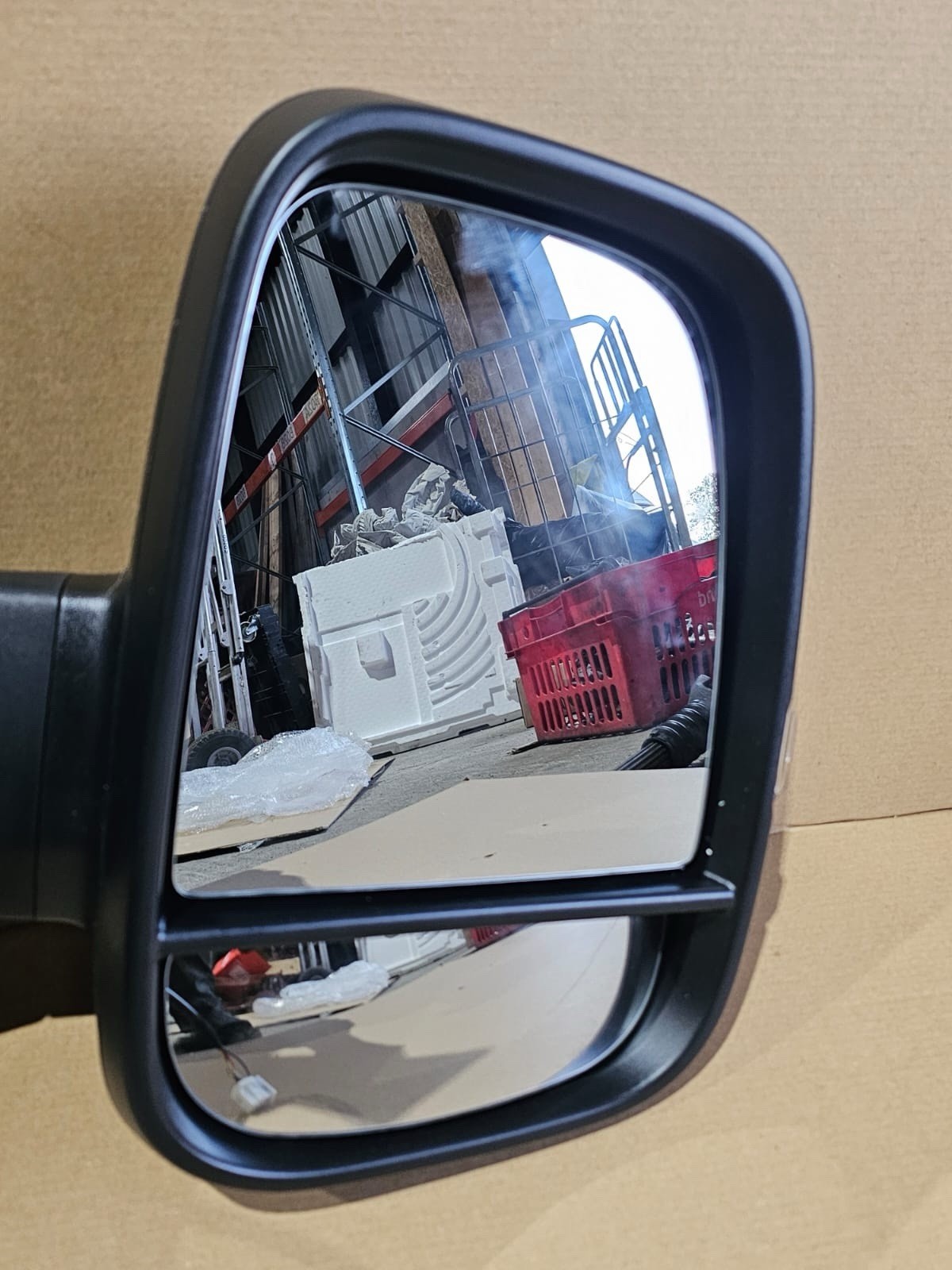 Door Mirror Maxus Deliver 9 ( Long Arm) Right 2020 - 2025. Luton Tipper Dropside