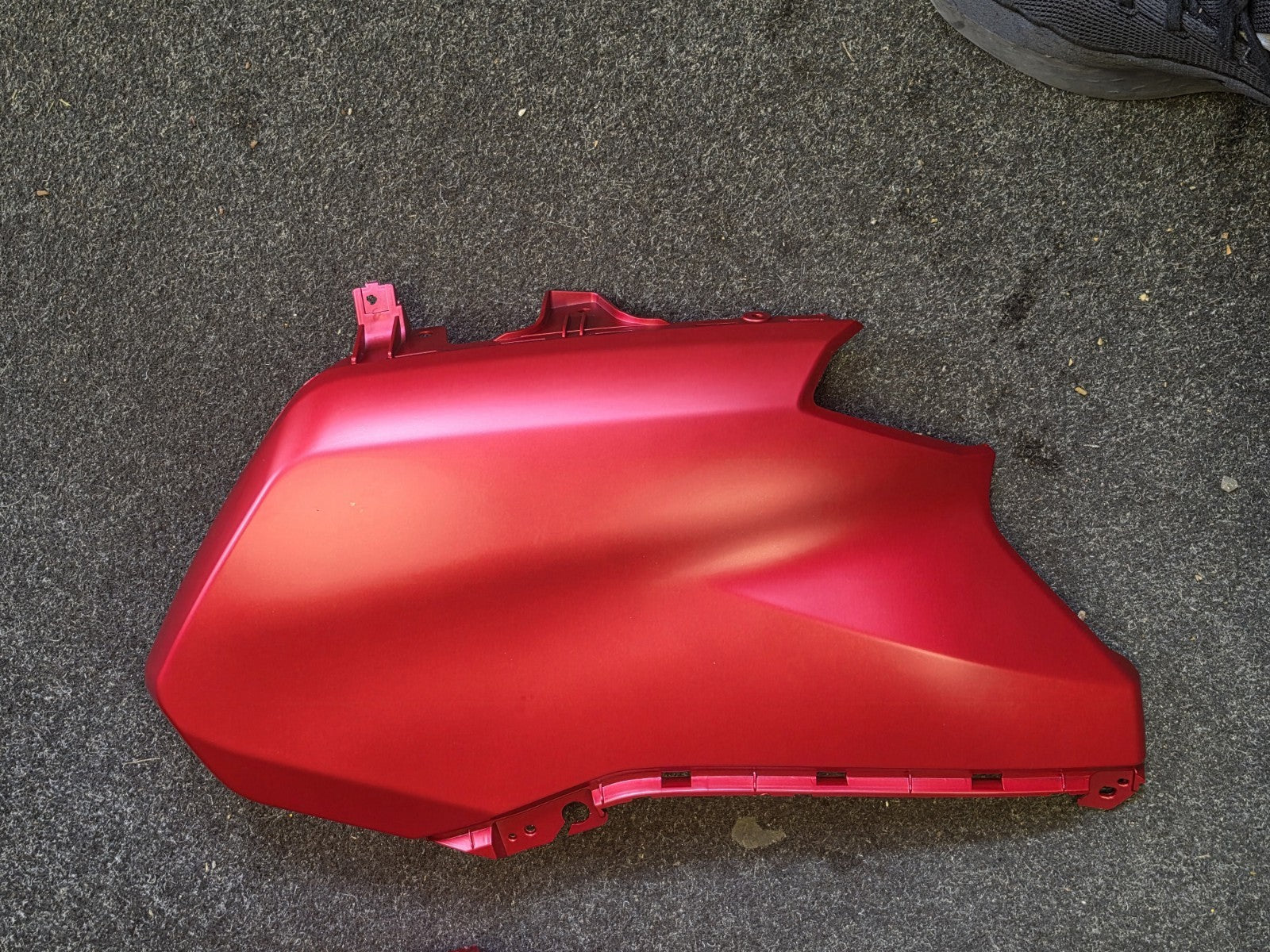 Yamaha NMAX 125 2021-24 Front Right Red Panel B6H-F8377-00-PA Matte RED