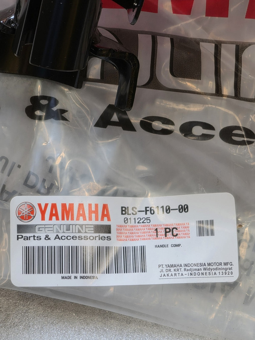 Original Yamaha NMAX GPD125 Genuine Part HANDLEBAR 2DP-F6110-00 2025-2026