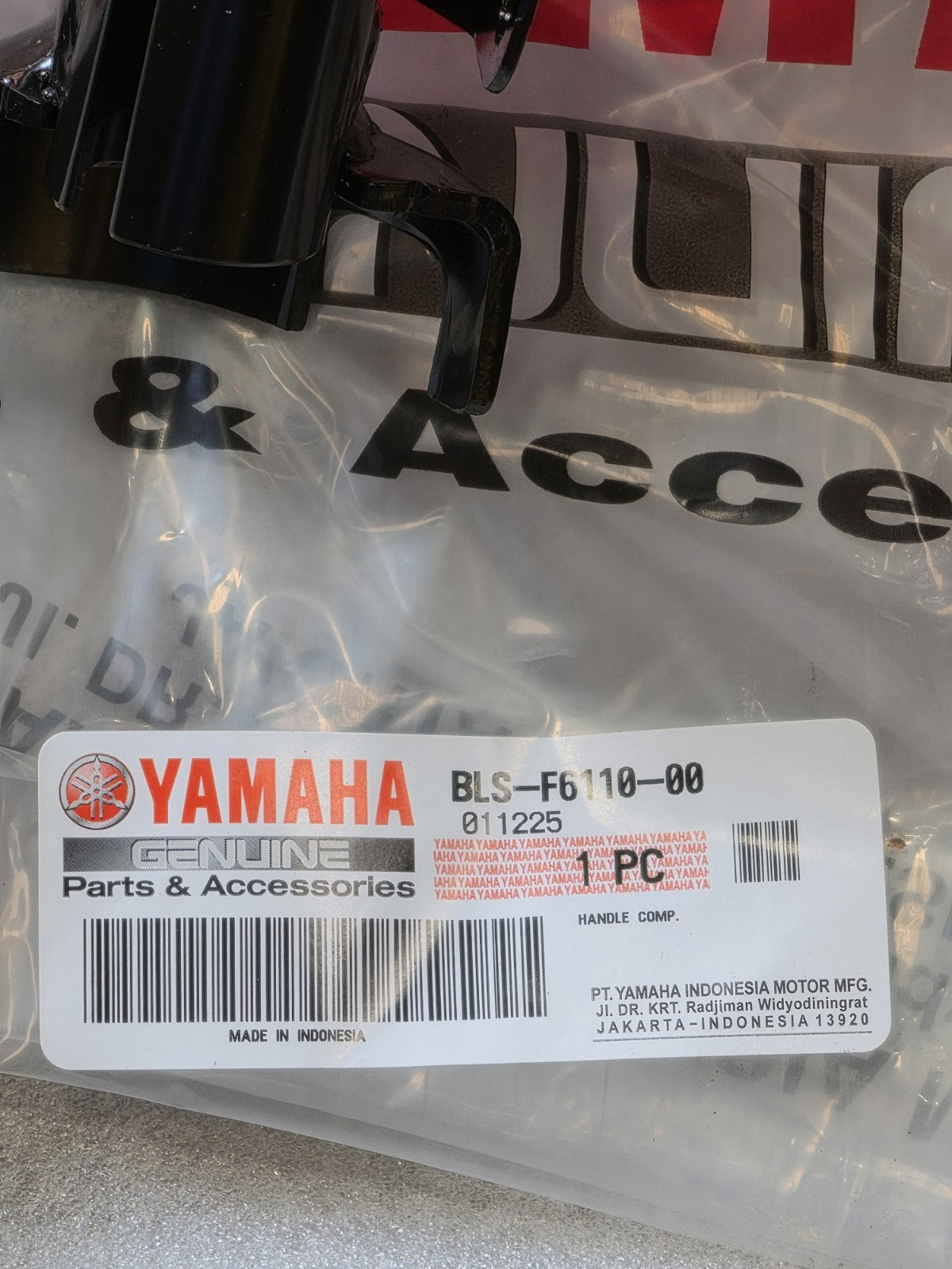 Original Yamaha NMAX GPD125 Genuine Part HANDLEBAR 2DP-F6110-00 2025-2026