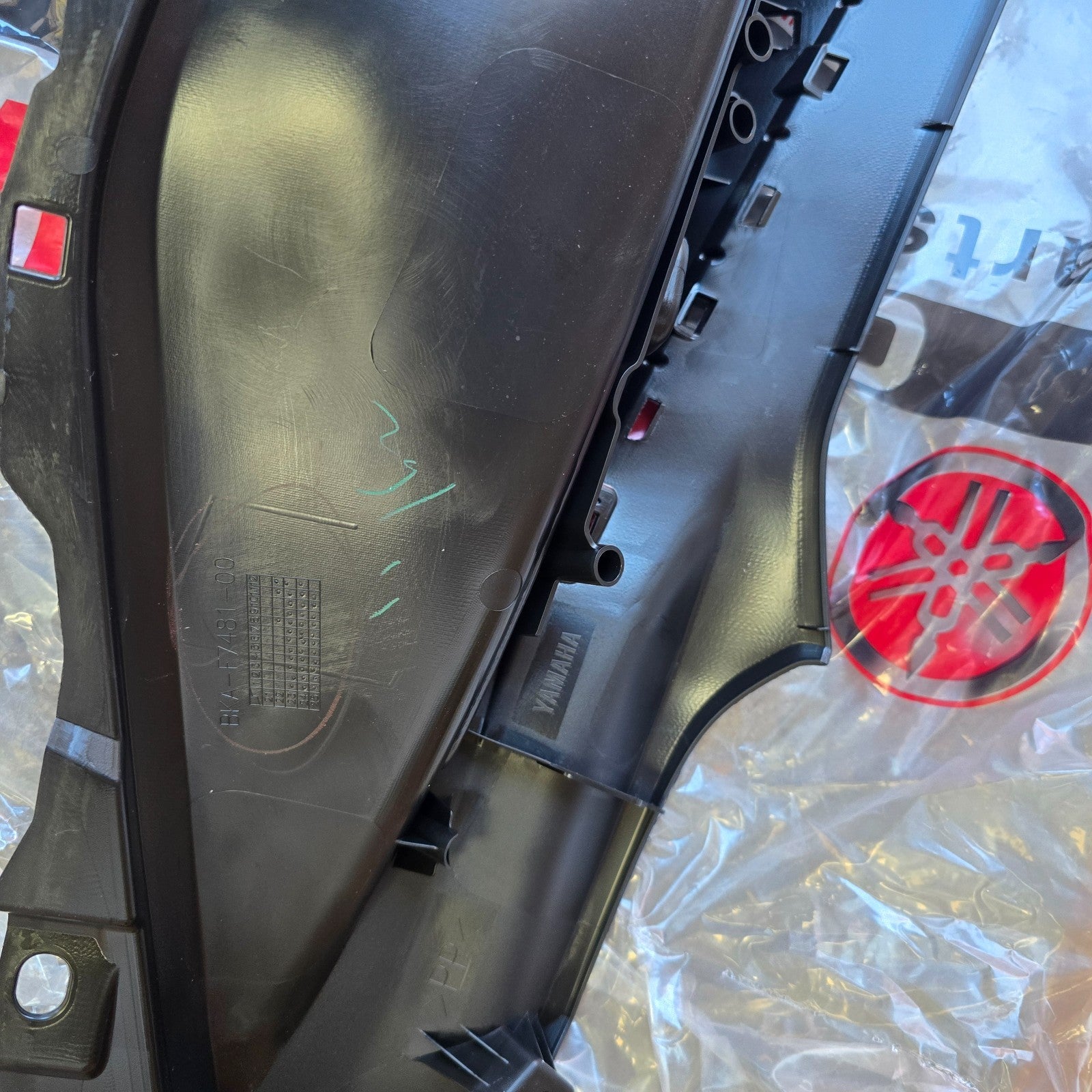 Genuine Left Board Footrest Fairing For Yamaha X-Max BKA-F7481-00 300 2023-2025