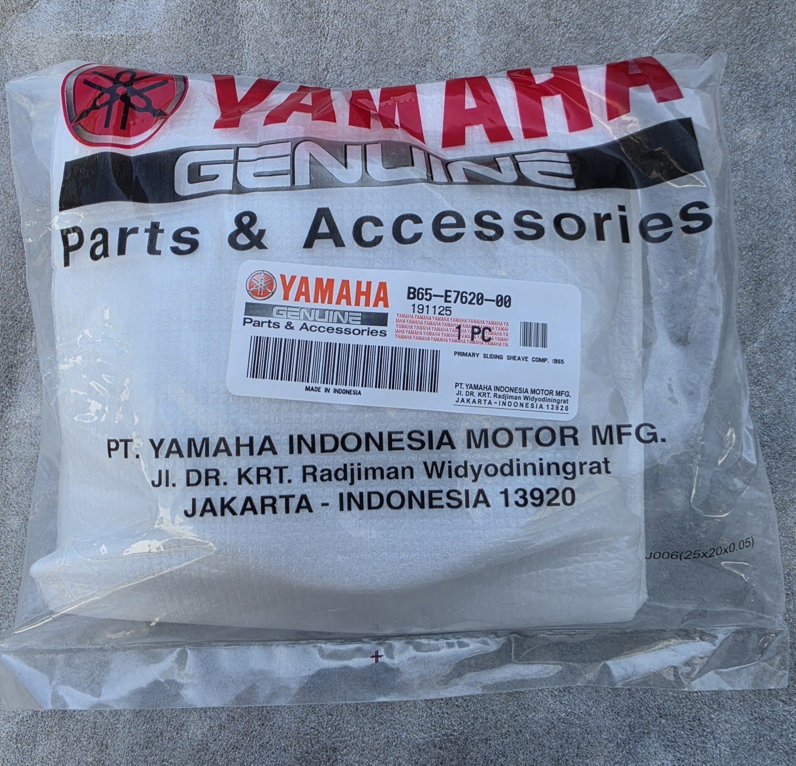 Genuine Yamaha 2021 2022 2023 2024 2025 NMAX Starter Clutch, Pulley Variator