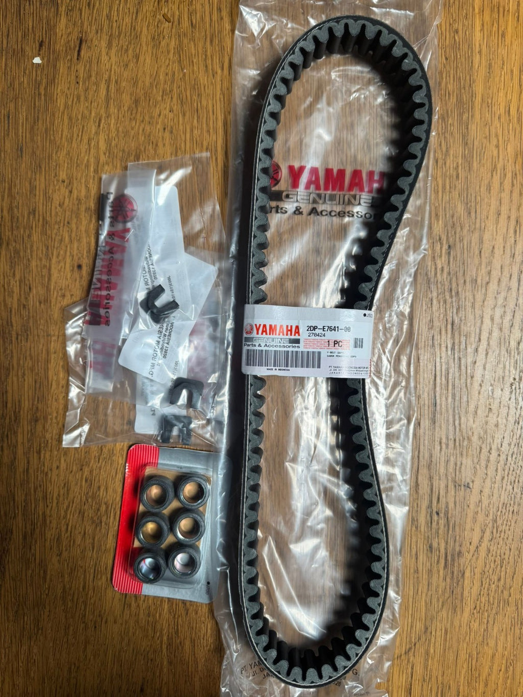 Genuine Yamaha NMAX 2015 2016 2017 2018 2019 2020 Kit Belt+Rollers+Sliders 🇬🇧