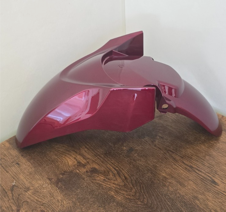 MUDGUARD FRONT FENDER Fits HONDA PCX125 2021 - 2024 - Red PART No 61100-KIZ J100