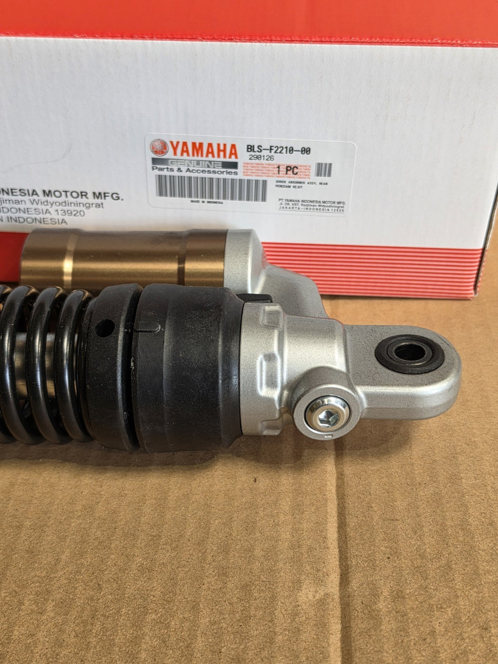 GENUINE YAMAHA All NEW NMAX 150 155 CONNECTED RL SHOCK ABSORBER KYB BLS-F2210-00