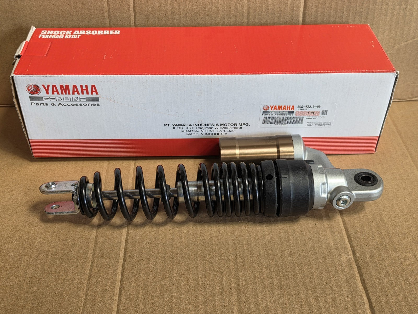 GENUINE YAMAHA All NEW NMAX 150 155 CONNECTED R&L SHOCK ABSORBER  BLS-F2210-00 