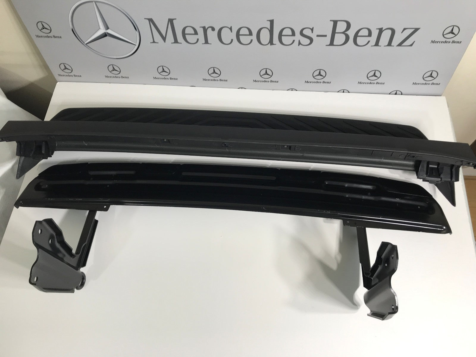 Mercedes Sprinter Rear Bumper Step Metal Bracket+Plastic Cover Fits 2006-18 New