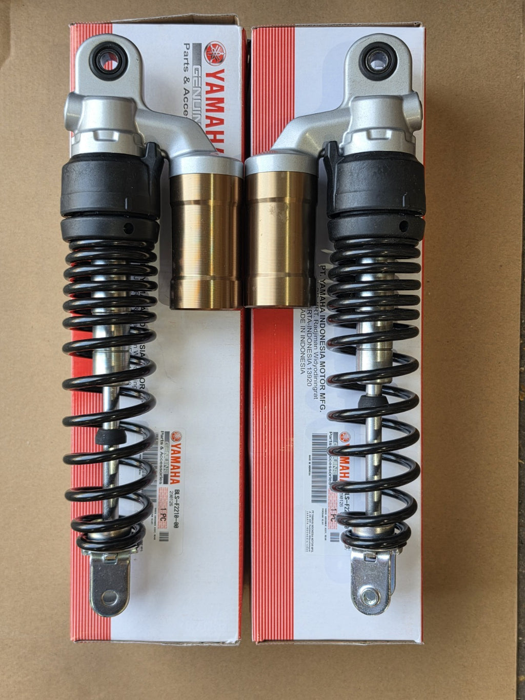 GENUINE YAMAHA All NEW NMAX 150 155 CONNECTED R&L SHOCK ABSORBER  BLS-F2210-00 