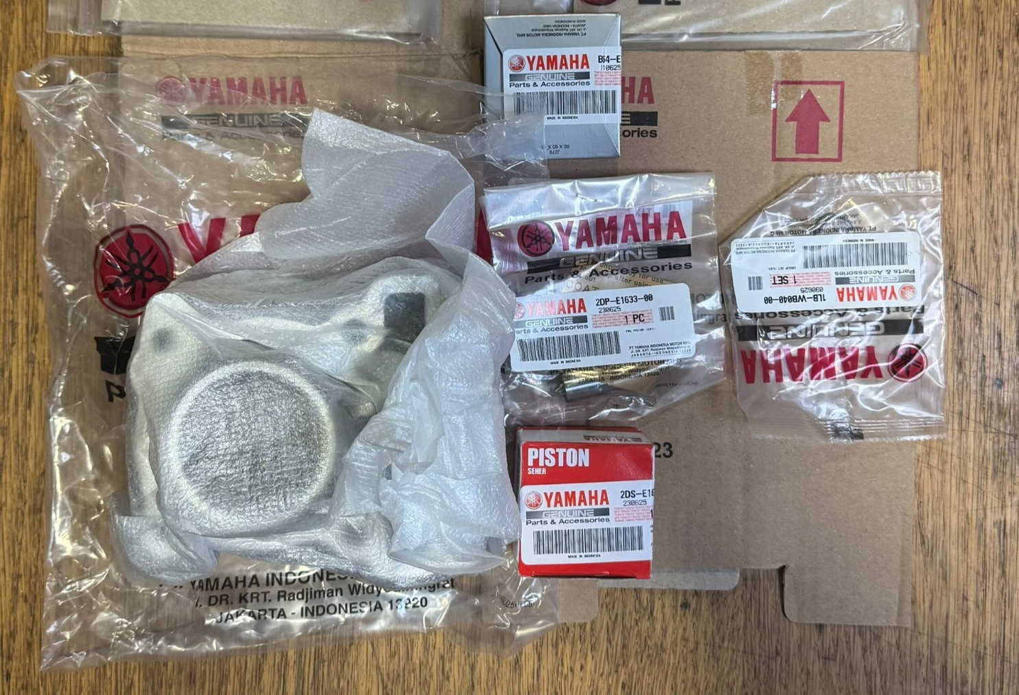 Genuine Cylinder Kit for Yamaha GPD125A NMax N-Max 125 2015-2020 2DS-E1311-10