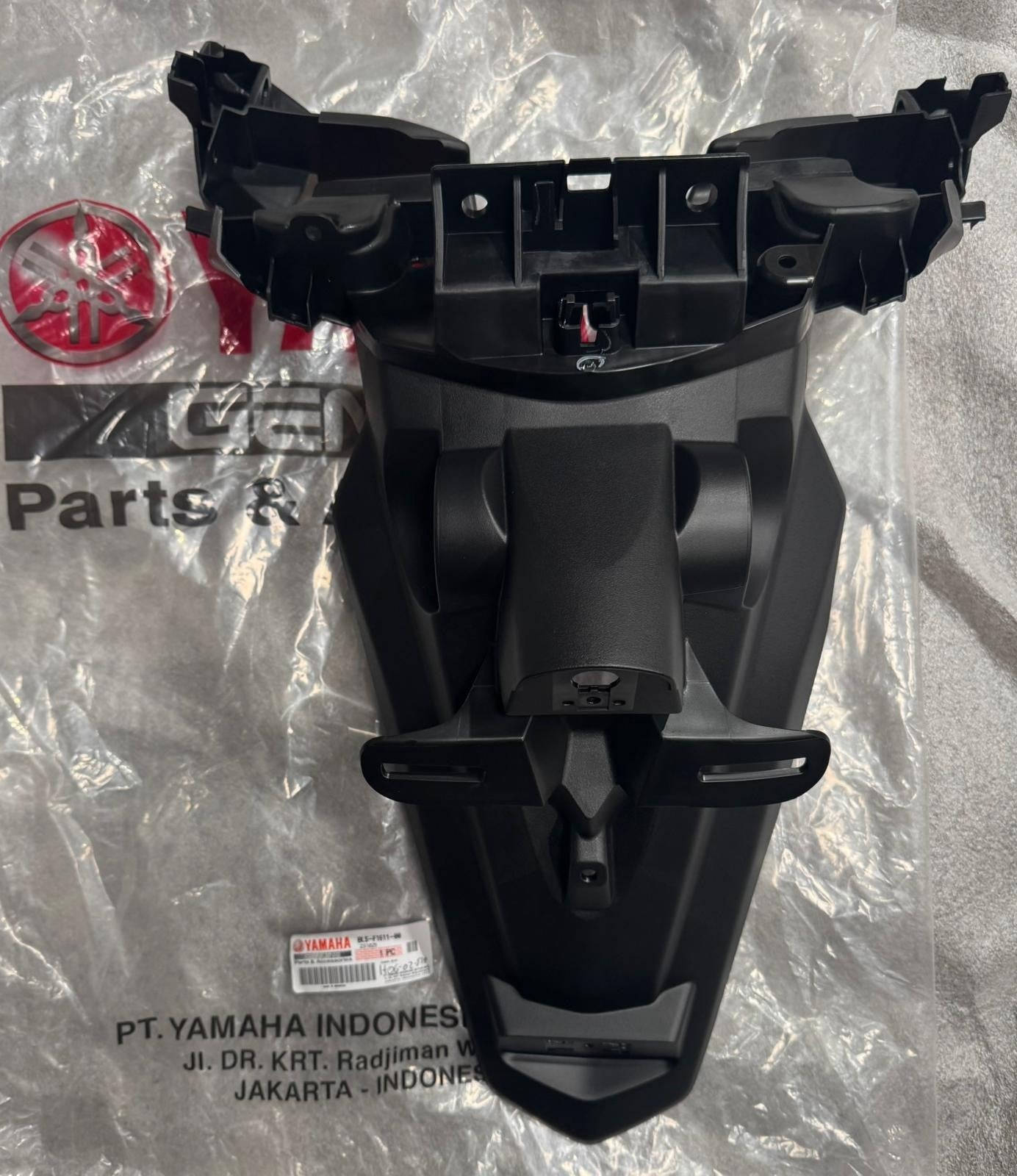 Genuine Yamaha NMax 2025 Rear Mudguard Fender BLS-F1611-00