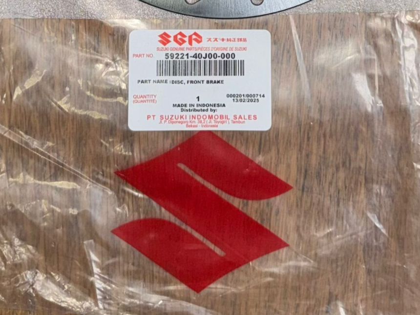 Genuine Suzuki Front Brake Disc & Pad & Brake Shoe UK110 Address Scooter