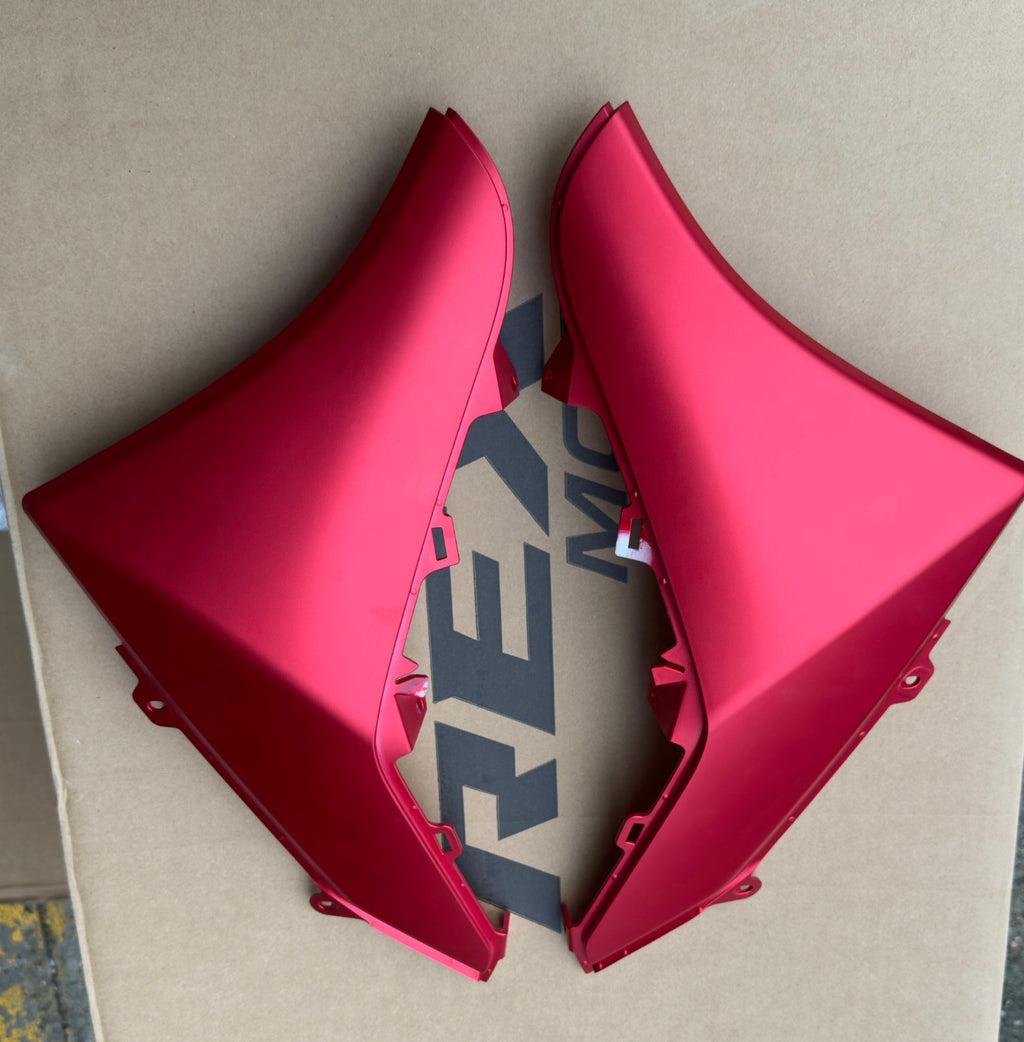 Yamaha Nmax Gpd125-a 125 2021 - 2024 Right & Left Lower Fairing Panel Matte Red