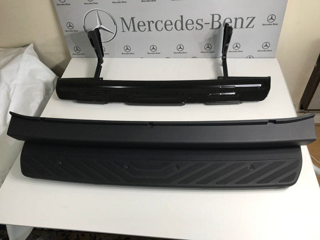 Mercedes Sprinter Rear Bumper Step Metal Bracket+Plastic Cover Fits 2006-18 New