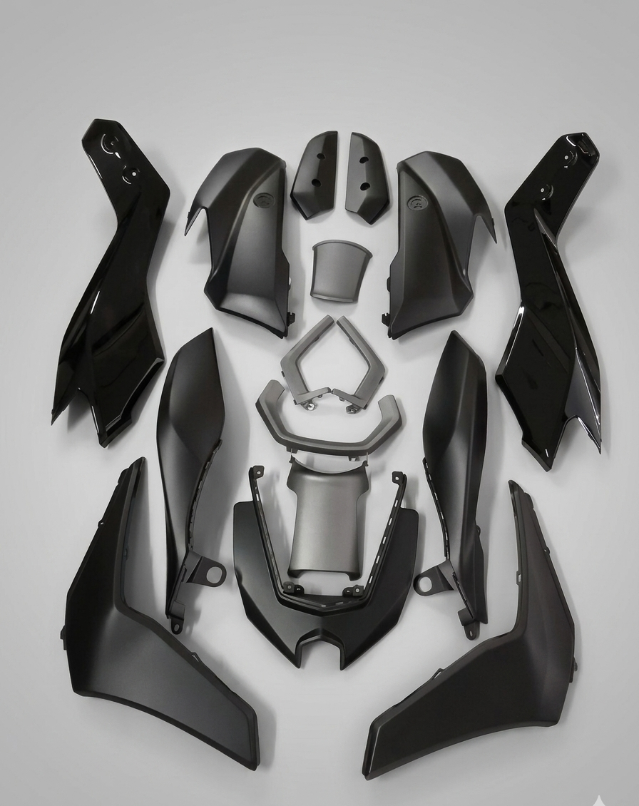 COMPLETE PANEL FAIRING YAMAHA NMAX GPD125 2025 Matte Black Full Body Kit
