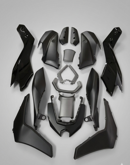 COMPLETE PANEL FAIRING YAMAHA NMAX GPD125 2025 Matte Black Full Body Kit