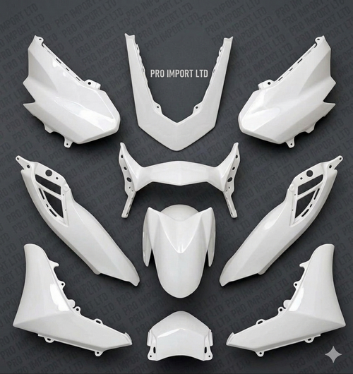 COMPLETE PANEL FAIRING YAMAHA NMAX GPD125 2021-2024 White Full Body Kit