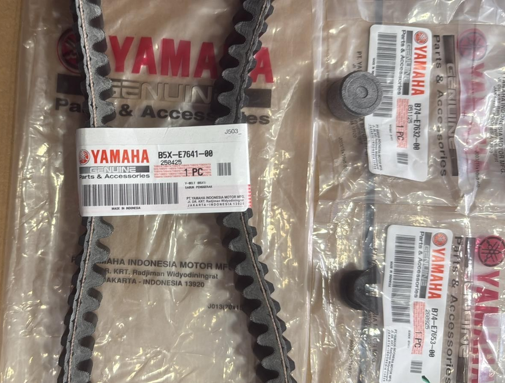 Genuine Yamaha XMAX 250/300cc & Tricity 300 2017-2025 Kit Belt/Rollers/Sliders