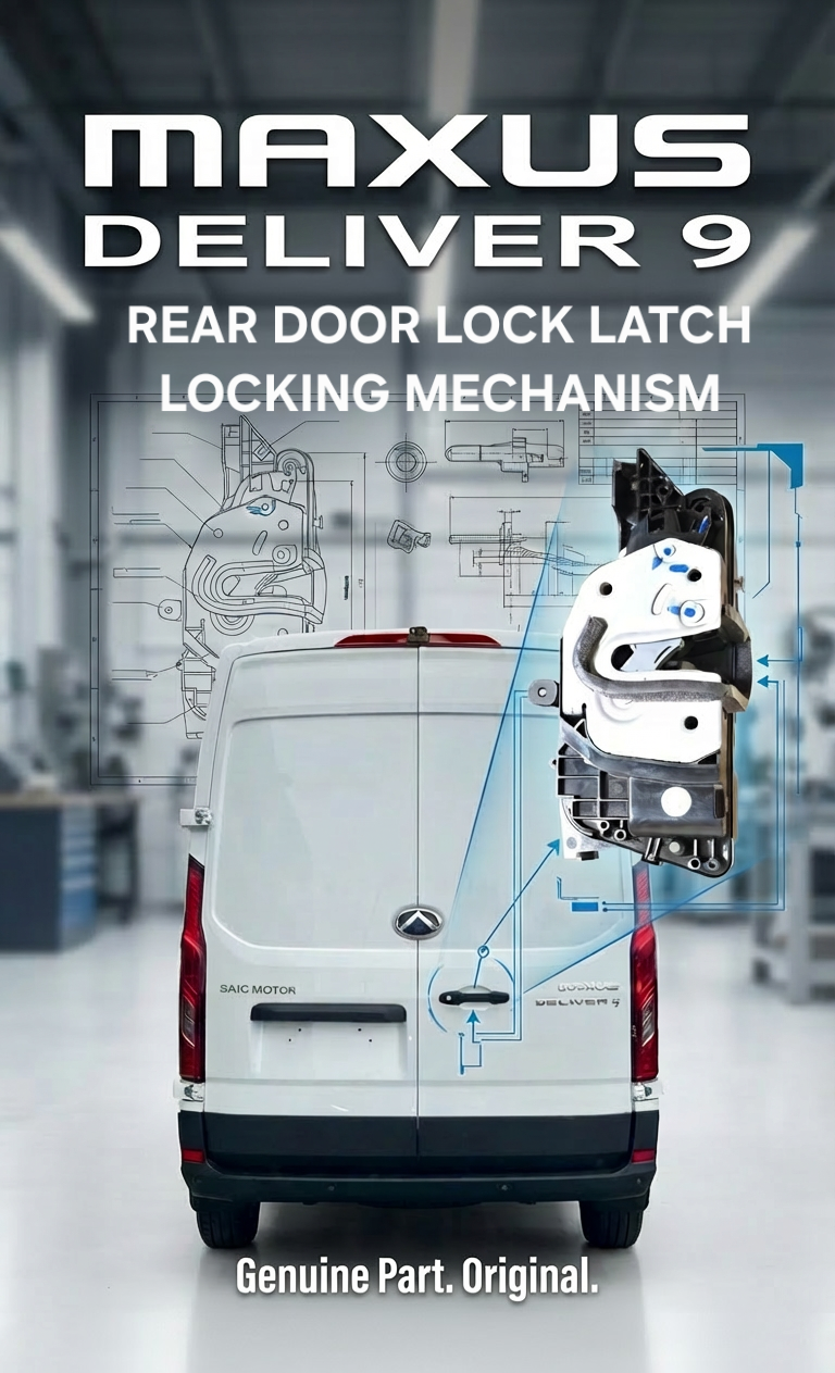MAXUS Deliver 9 REAR DOOR LOCK LATCH LOCKING MECHANISM C00085917 Genuine Part