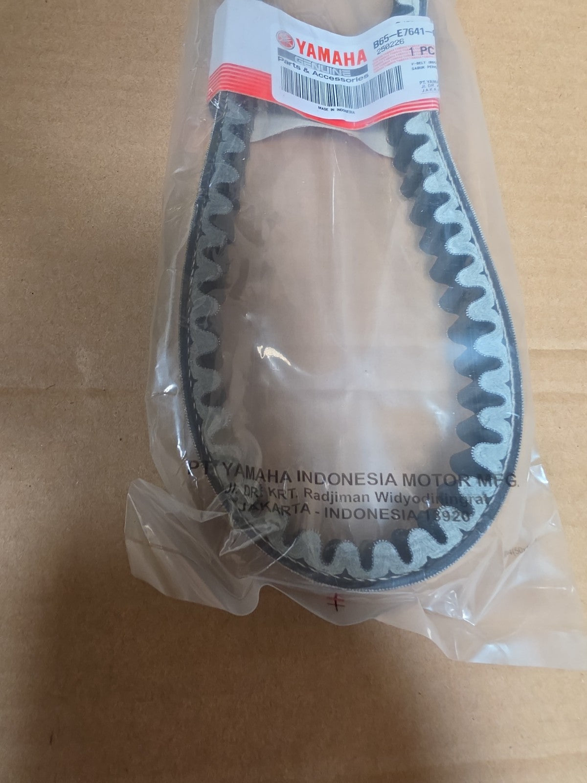 Genuine Yamaha NMax 2021-2025 B65-E7641-00 Drive V Belt Only 🇬🇧