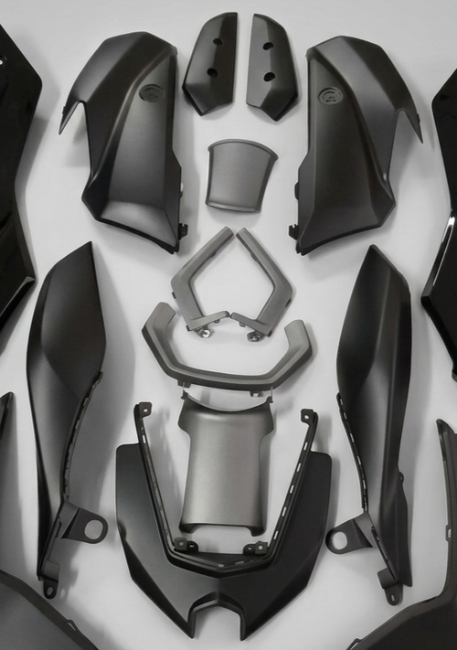 COMPLETE PANEL FAIRING YAMAHA NMAX GPD125 2025 Matte Black Full Body Kit