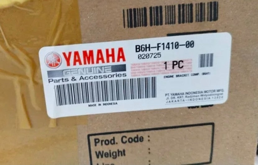 Yamaha NMAX125 NMAX150 NMAX155 Engine Bracket Comp B6H-F1410-00 Genuine New