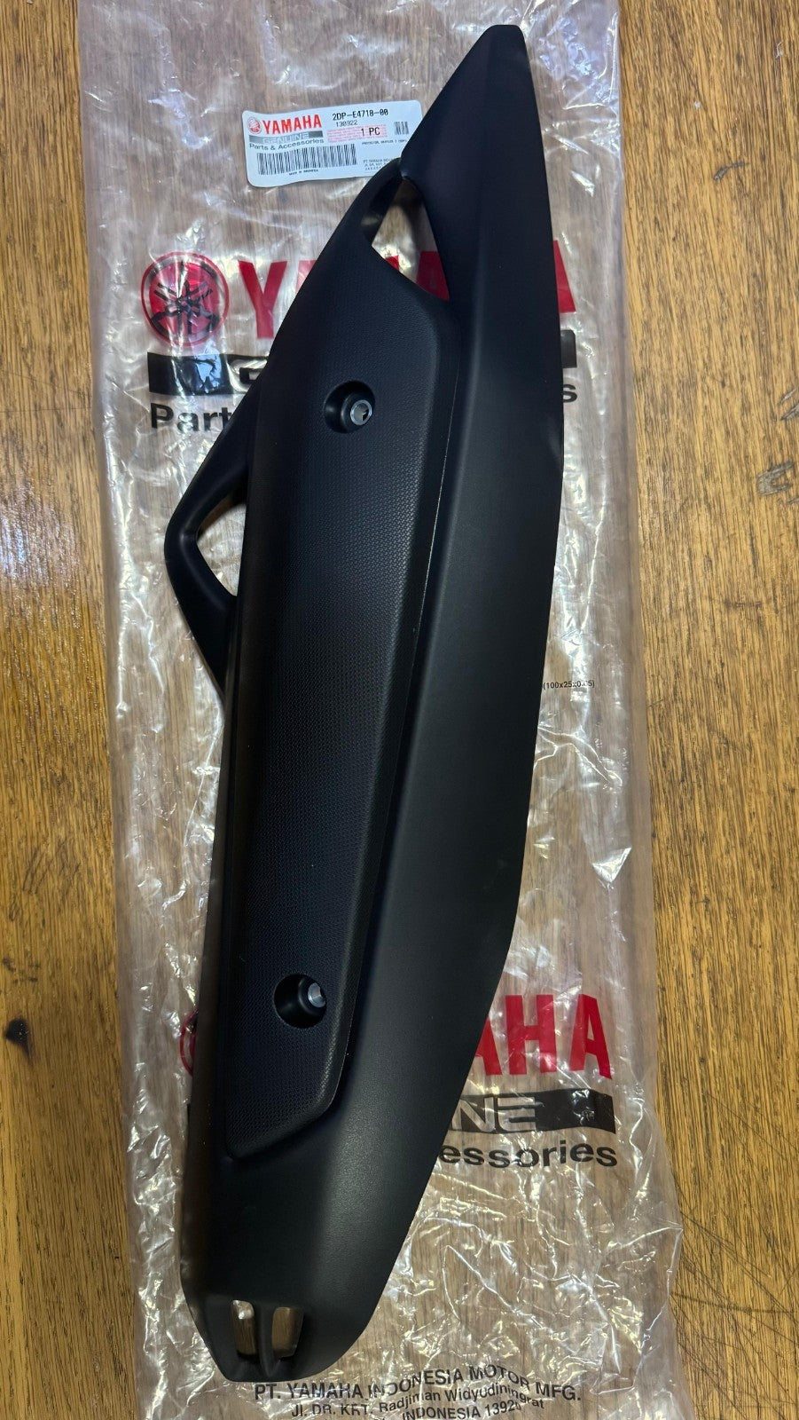 Genuine Yamaha GPD125 NMax Exhaust Protector Heat Shield 2DP-E4718-00 2015-2020
