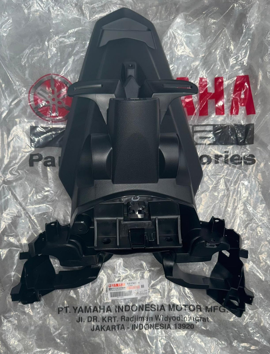 Genuine Yamaha NMax 2025 Rear Mudguard Fender BLS-F1611-00