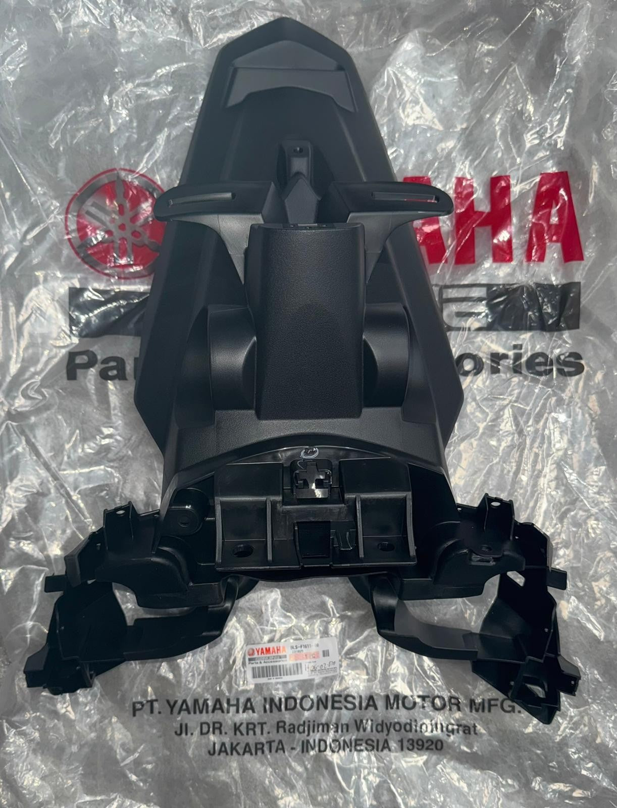 Genuine Yamaha NMax 2025 Rear Mudguard Fender BLS-F1611-00