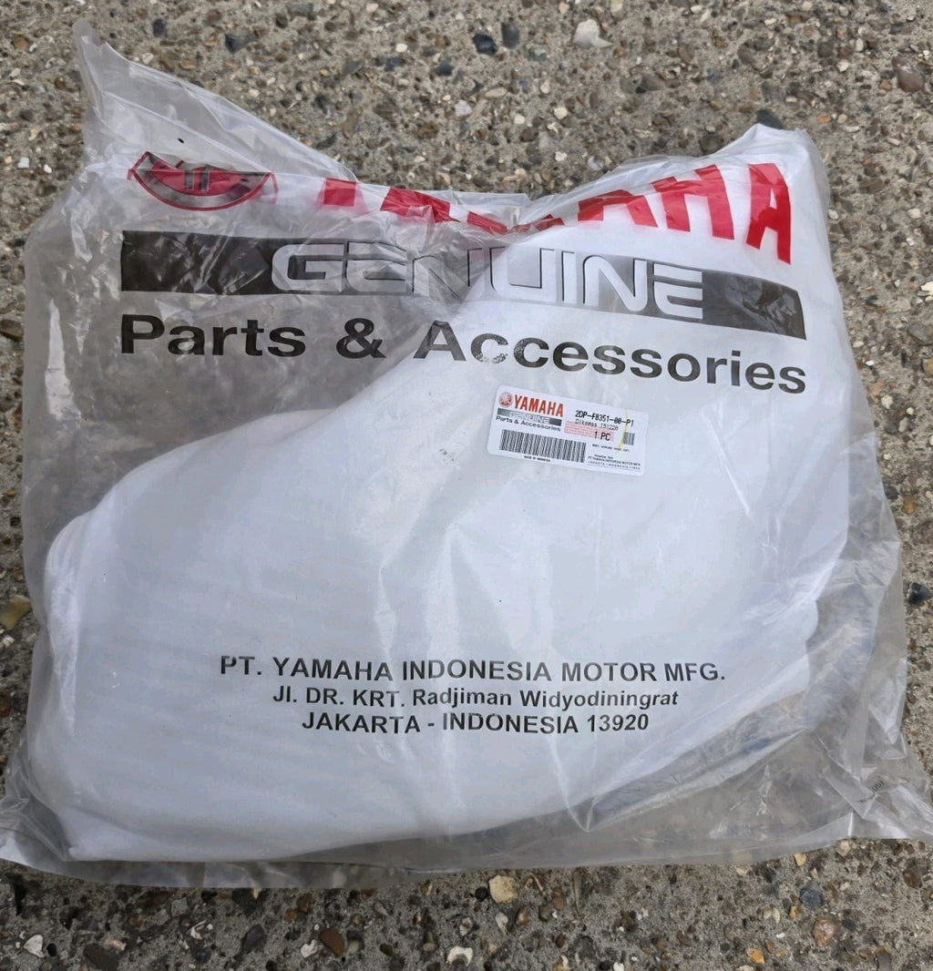 OEM GENUINE YAMAHA GPD125A NMAX 15-20 LEFT SIDE COWL PANEL WHITE 2DPF835100P1